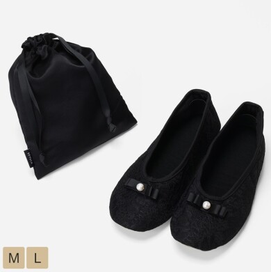 オケージョンシーンにおすすめ。履き姿の美しさにこだわった携帯スリッパ